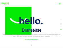 Tablet Screenshot of bransense.com